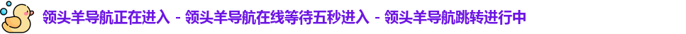 领头羊导航正在进入